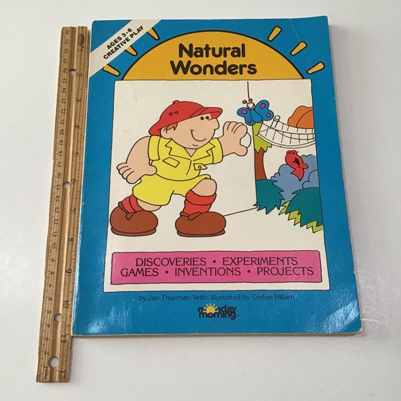 Natural Wonders Jan Thurman-Veith PB Ages 3-6 Creative Play 1986 Monday Morning - Picture 12 of 12